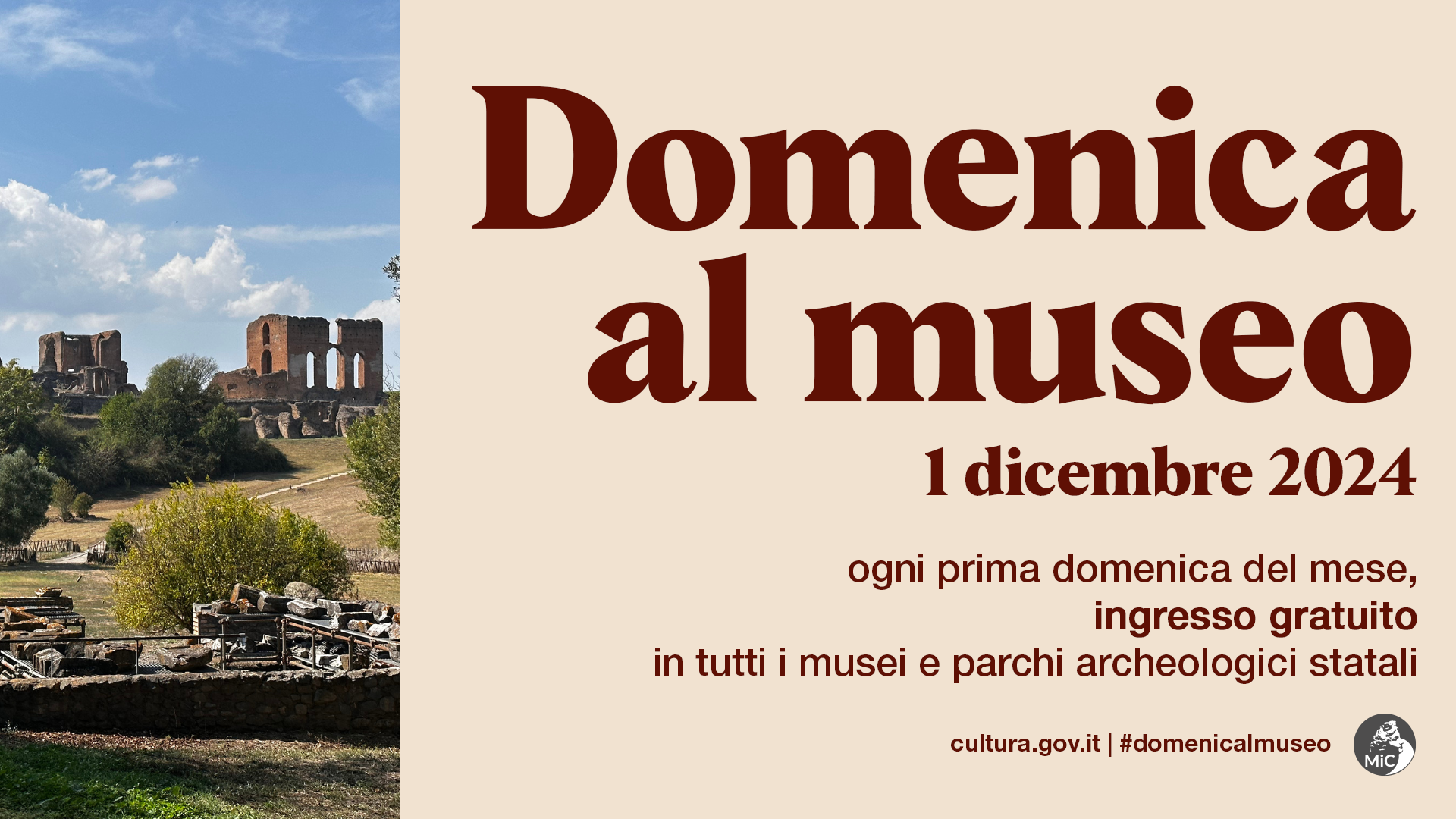 Domenica 1° dicembre 2024